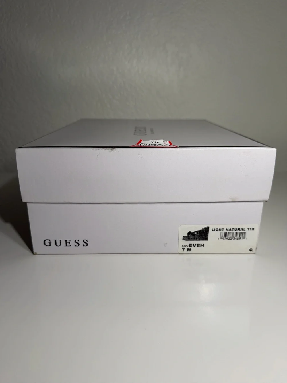 New Guess Eveh Knotted Jute Wrapped Platform Wedge Sandals